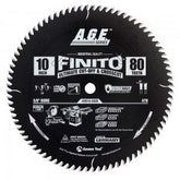 Amana Tool MD10-800R Carbide Tipped Finito Ultimate Cut-Off & Crosscut ArmorMax® Coated 10 Inch Dia x 80T, ATB, 10 Deg, 5/8 Bore Circular Saw Blade